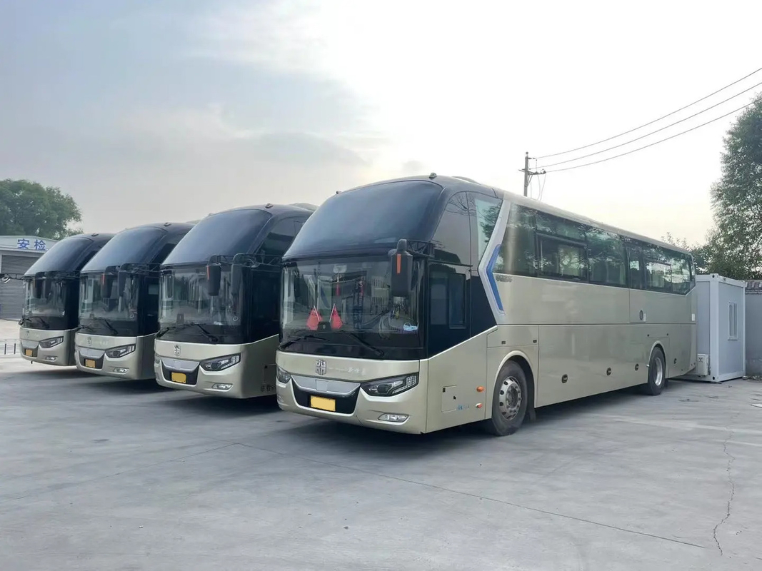 LCK6126 Zhongtong Used Passenger Bus 54 Seater Double Door Air Seat Large Capacity Luxury Bus