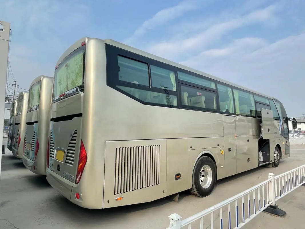 LCK6126 Zhongtong Used Passenger Bus 54 Seater Double Door Air Seat Large Capacity Luxury Bus