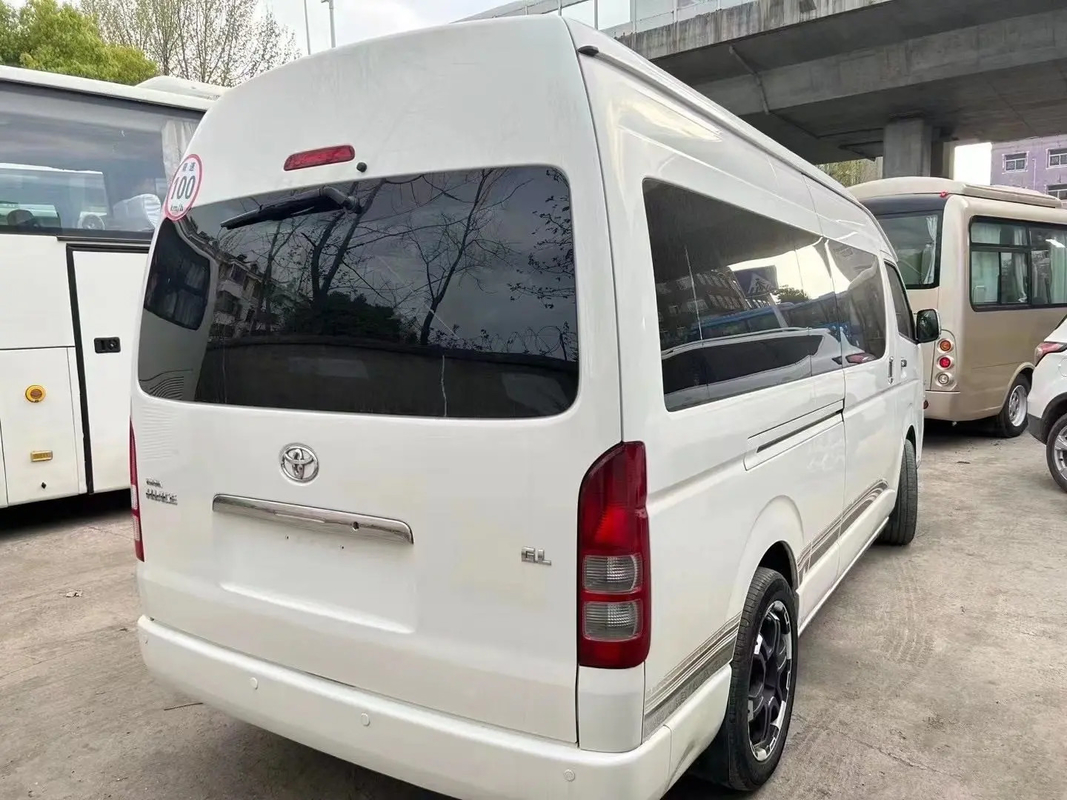 Hiace 13-Seat 4-Door Front-Wheel Drive Gasoline Engine Comfort And Accident-Free Second-Hand Minibus