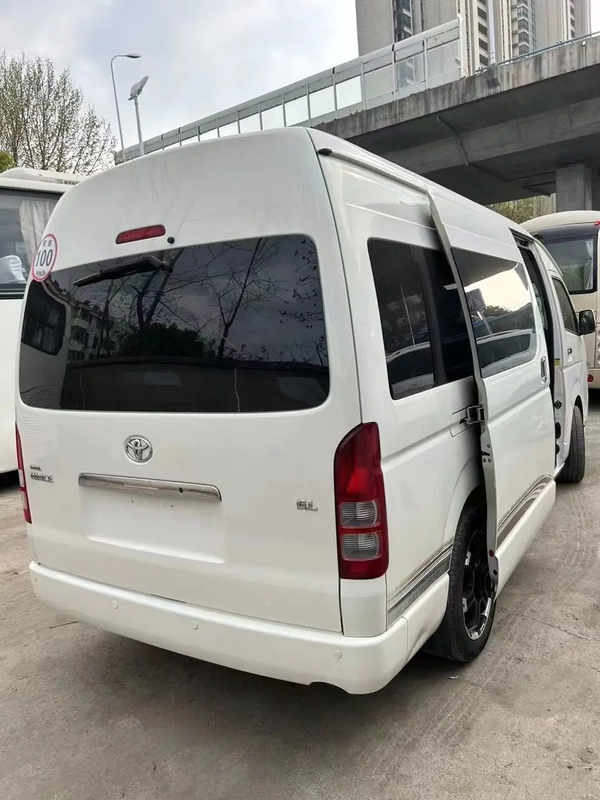 Hiace 13-Seat 4-Door Front-Wheel Drive Gasoline Engine Comfort And Accident-Free Second-Hand Minibus