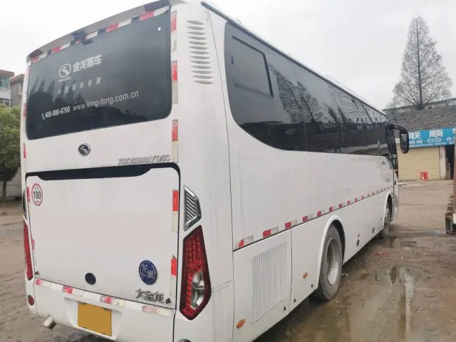 38-Seater Good Air-Conditioned Sealed Glass Left-Hand Drive Diesel Used Passenger Cars