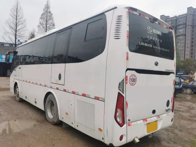 38-Seater Good Air-Conditioned Sealed Glass Left-Hand Drive Diesel Used Passenger Cars