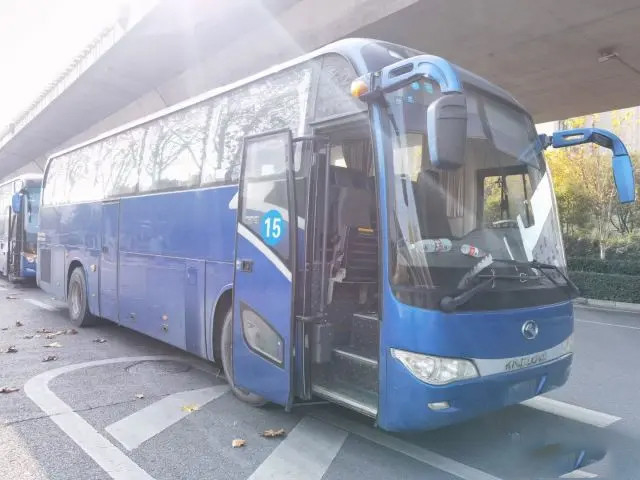 Left-Hand Drive Large Space For Luggage 45 Seats Large KingLong Used Passenger Bus