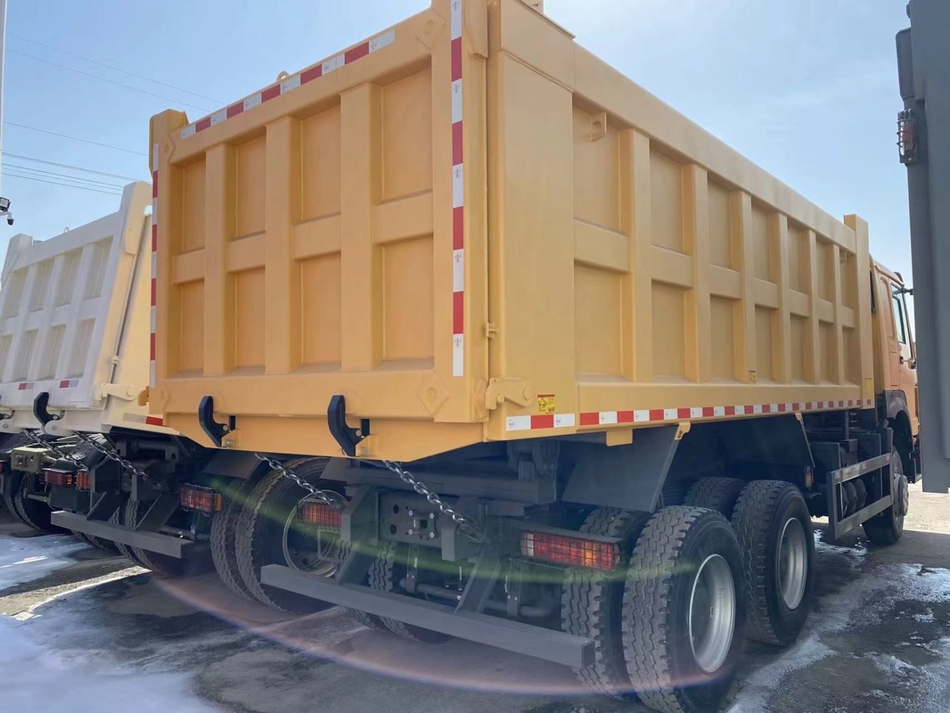 Howo Sino Truck 2023 Yellow Color 6*4 Drive Mode Weichai 380hp Right Hand Drive Brand New