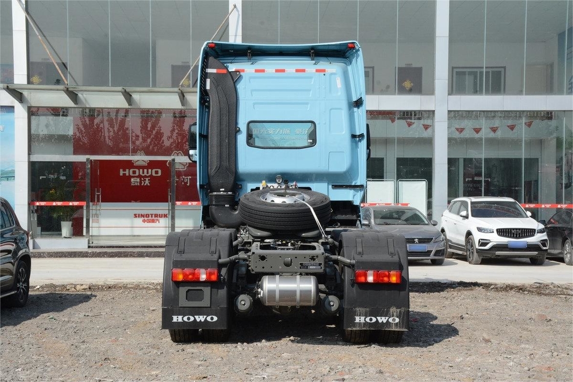Howo Tractor Truck National VI 6X4 AMT Automatic Rear Double Axle Rear Eight Wheels 570HP