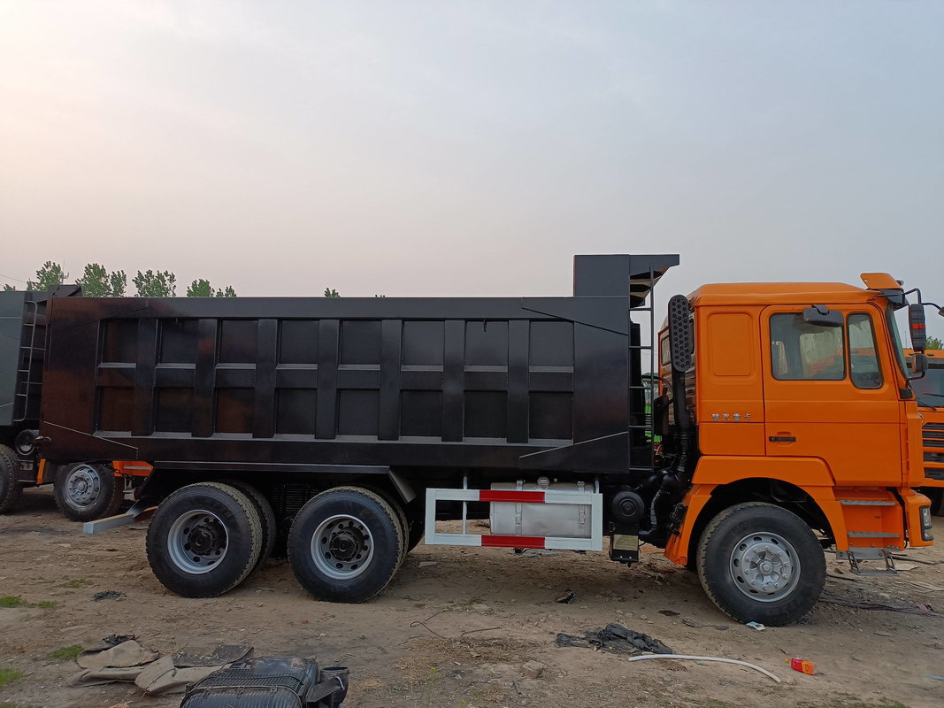 Shacman F3000 Dump Truck 6*4 Used With Refurbishment Weichai 380hp Diesel Flat Roof Cabin