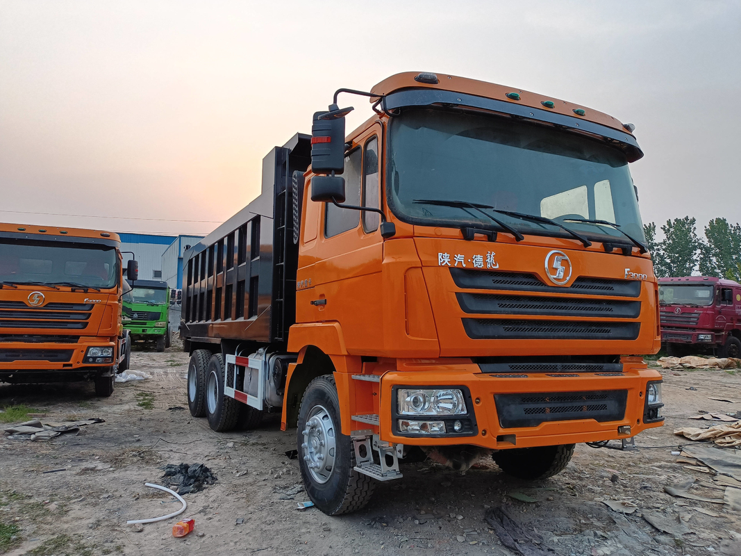 Shacman F3000 Dump Truck 6*4 Used With Refurbishment Weichai 380hp Diesel Flat Roof Cabin