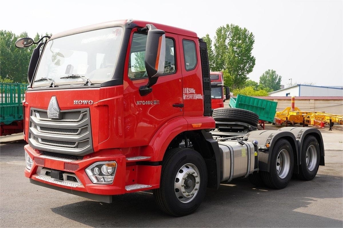 Sinotruk Howo N7G Heavy Truck Single-Row Half-Seat 460HP 6X4 Diesel 12-Speed Tractor