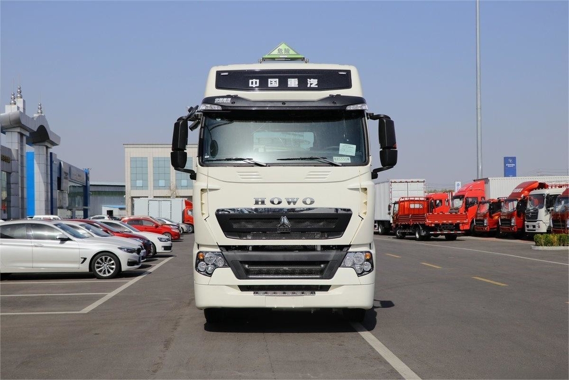 T7H Heavy Truck With Air Conditioning Hydraulic Buffer Deflector 6X4 Dangerous Goods Tractor