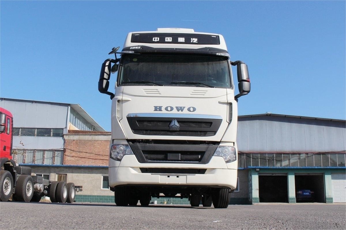 T7H HOWO Heavy Truck, Air Deflector With Air Conditioner , 500HP, 4X2 Single-Axle Tractor