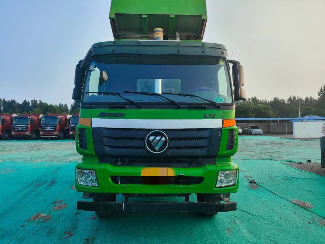 6*4 Dump Truck Second Hand Foton ETX Tipper 2018 Year Weichai 375hp With U Type Bucket