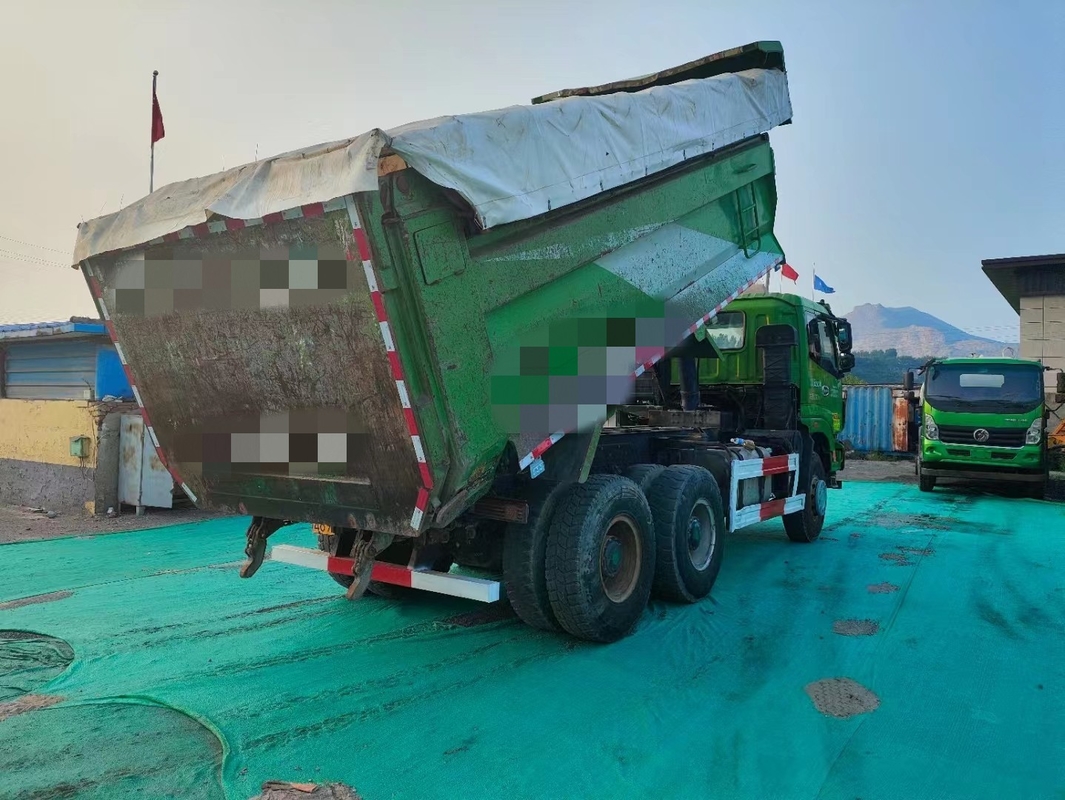 6*4 Dump Truck Second Hand Foton ETX Tipper 2018 Year Weichai 375hp With U Type Bucket
