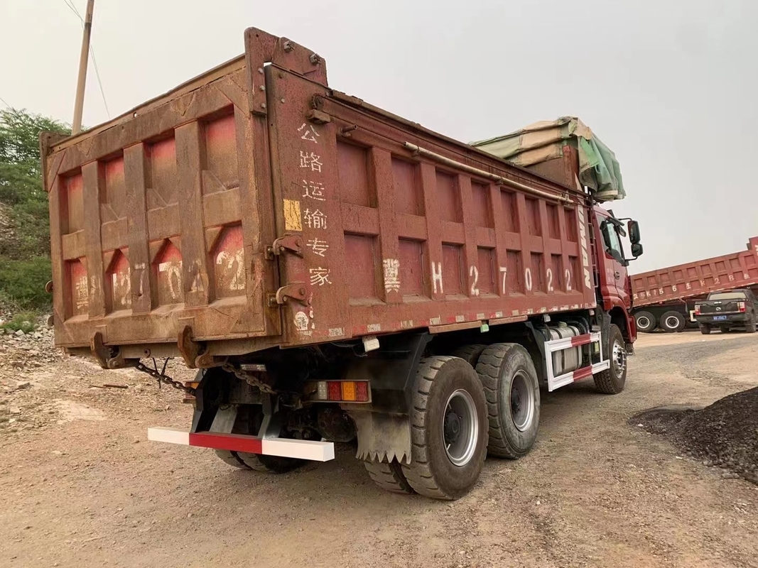 Used Tipper Trucks With Prices 10 Wheel Foton Dumper Loading 30 Tons Big Bucket With Cover
