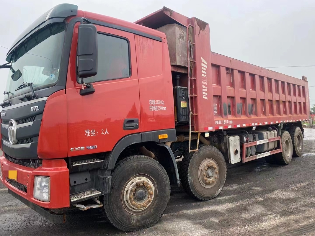 Used Uk Tipper Trucks Cummins Engine 460hp Foton GTL Dump Truck 2021 Year China Truck
