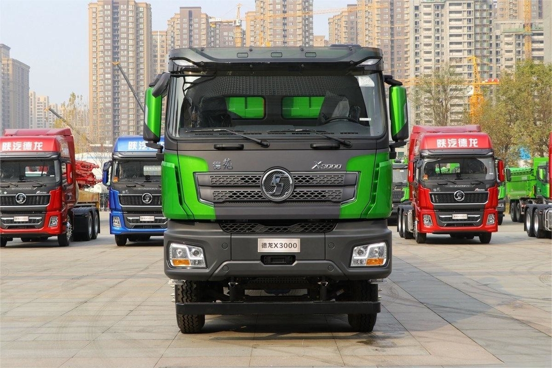 460HP 8X4 8m Extended Flat Top Large Cargo Box Weichai Shacman X3000 Model Dump Heavy Truck