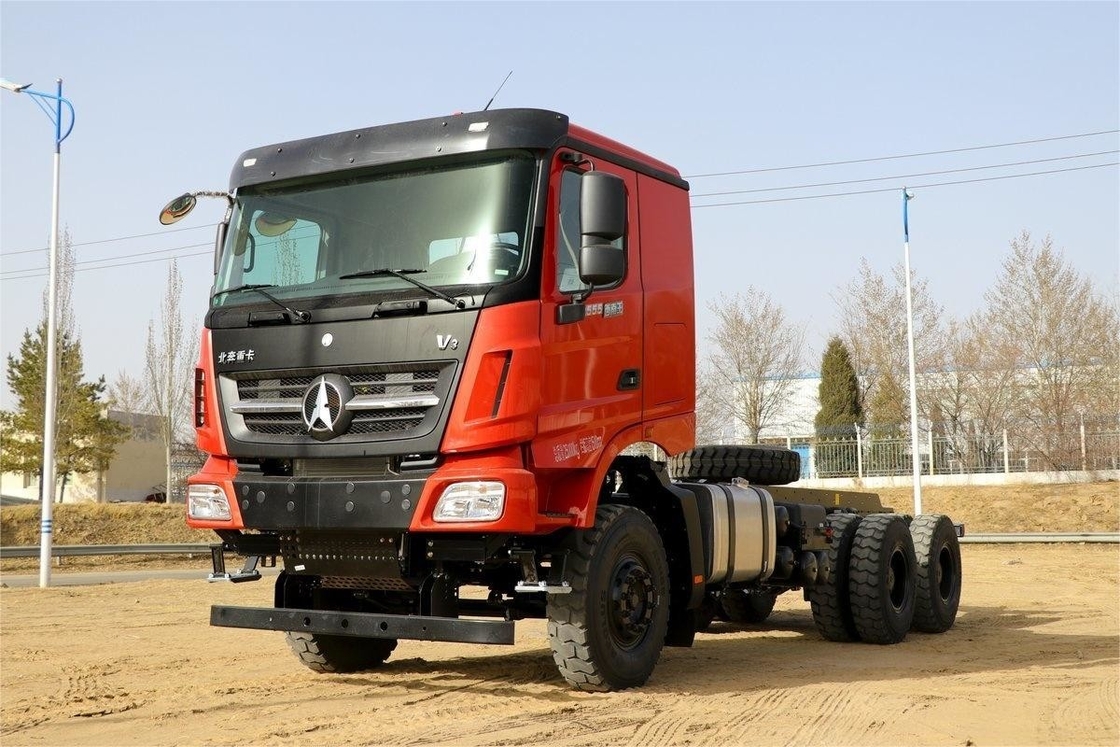 Beiben Heavy Truck 550 Hp 6X4 Multiple Environmentally Friendly Top Covers 6m Dump Truck Chassis