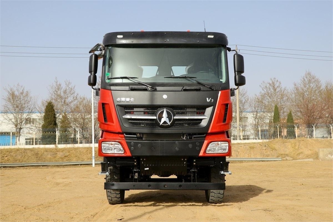 Beiben Heavy Truck 550 Hp 6X4 Multiple Environmentally Friendly Top Covers 6m Dump Truck Chassis