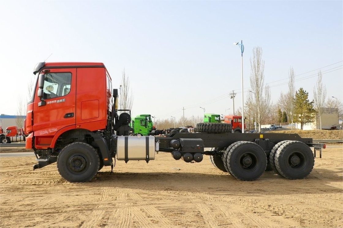 Beiben Heavy Truck 550 Hp 6X4 Multiple Environmentally Friendly Top Covers 6m Dump Truck Chassis