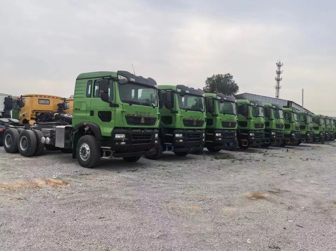 Dump Trucks Sino 400 Hp Brand New 6*4 Drive Mode With 40 Tyre Howo TX Tipper In Stock