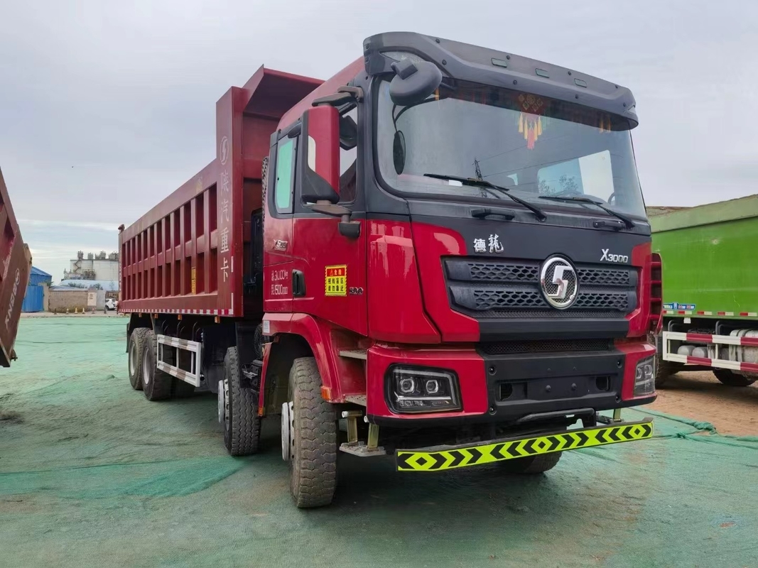 40tons 8x4 Used Tipper Dump Truck 2021 Year Shacman X3000 High End Model Weichai 500hp