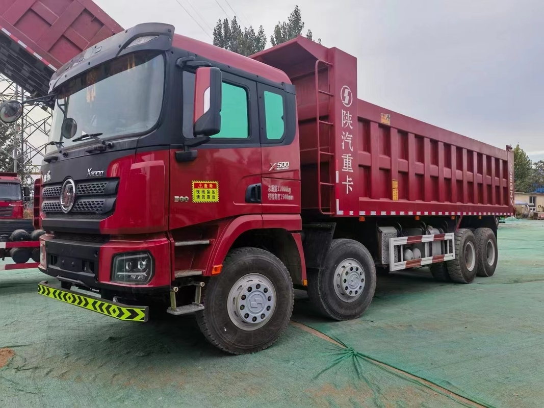 40tons 8x4 Used Tipper Dump Truck 2021 Year Shacman X3000 High End Model Weichai 500hp