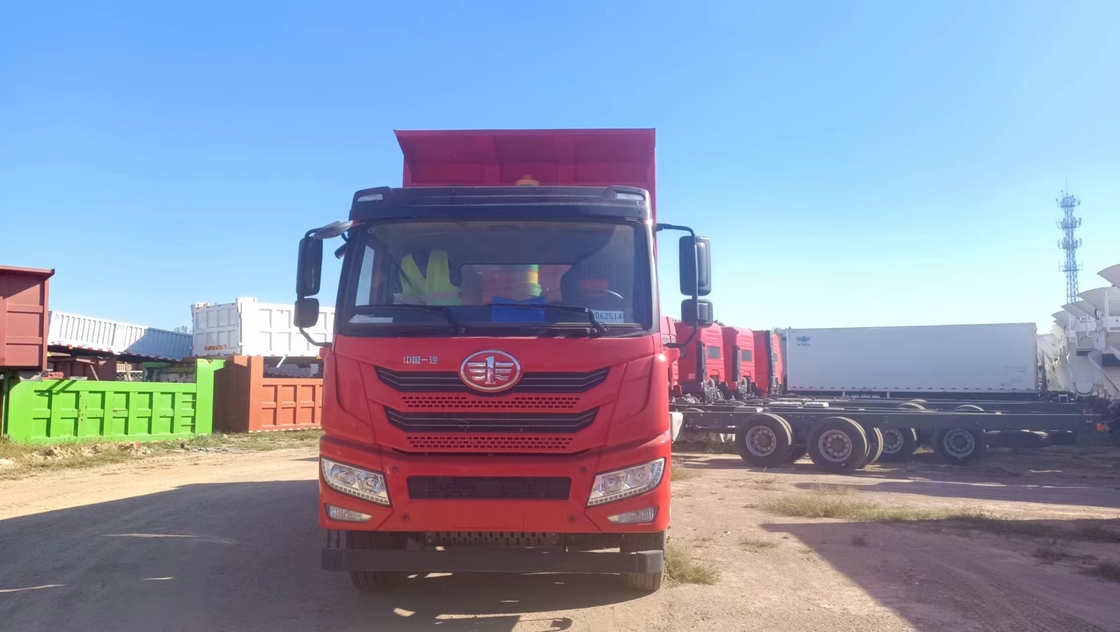 8*4 Used Tipper Trucks For Sale 22cbm Capacity Bucket FAW V20 Dump Truck 340hp Diesel