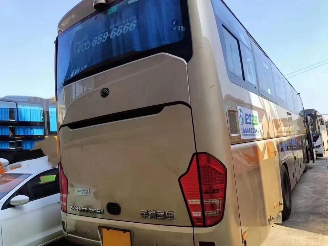 Youtong Bus Luxury Coach 48 Seats Champagne Yutong ZK6122H VIP Bus Passenger With A/C