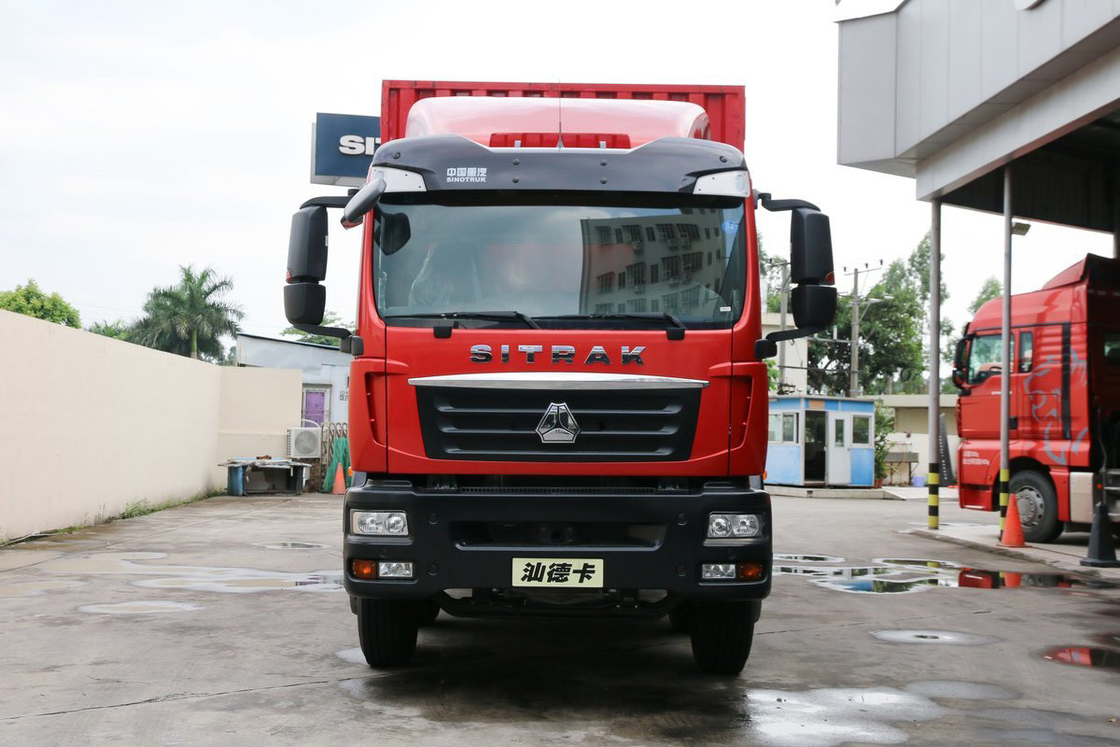 Air Conditioning Deflector Double Rear Axle C5H Model Diesel 310HP 8*4 9.52M SITRAK Van Truck