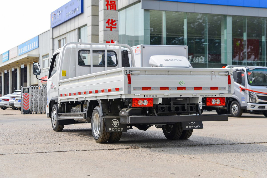 Foton Auman Light Truck 2.0L 127HP CNG 3.94m Euro 6 5 Gears Single Row Seats Tailgate Cargo Box