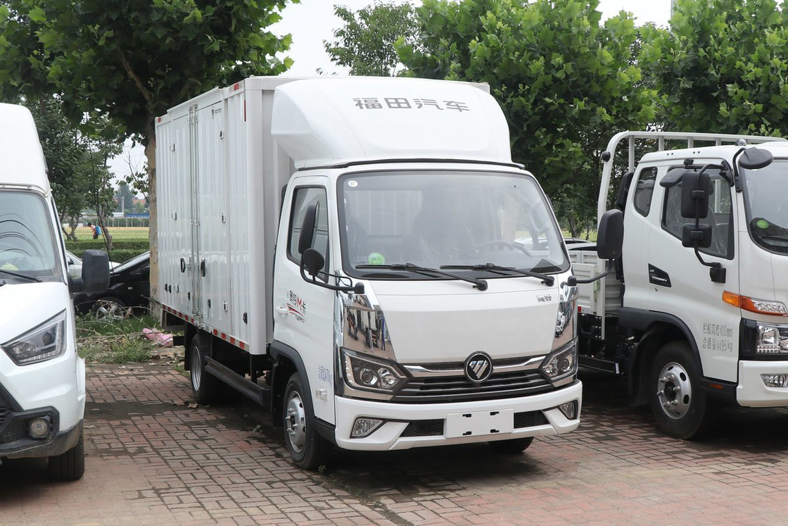 Good Air Conditioning Deflector Single Row Seat 2.0L Gasoline 144HP 4.17m Foton Van Truck