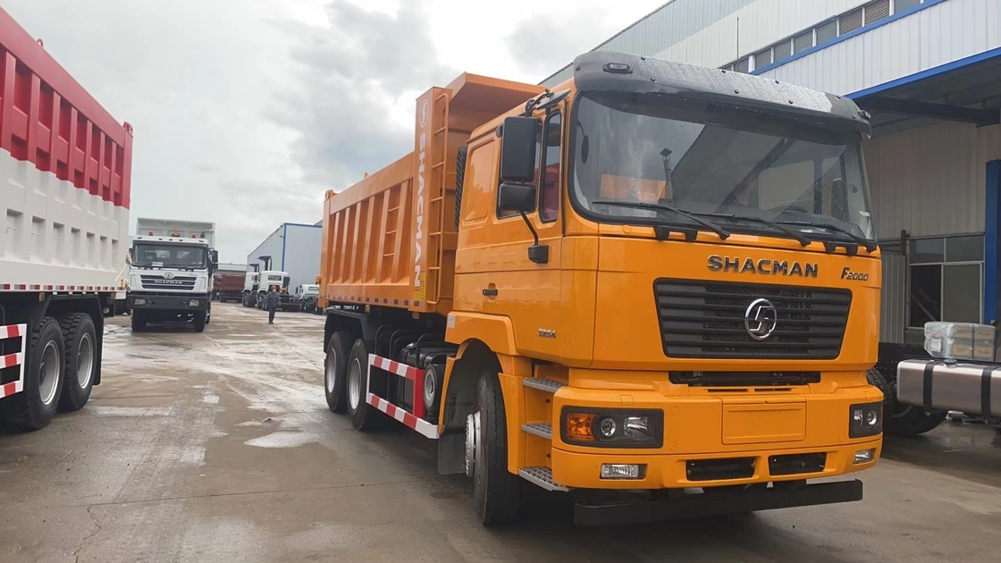 Dump Trucks 6*4 Shacman F2000 Chinese Trucks Big Bucket 290hp Diesel Engine Left Hand Drive