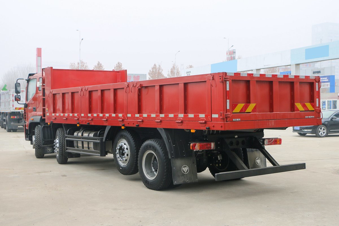 Ruiwo BJ3314 Donkey Kong ES7 Yuchai Engine 270Hp 8X2 10-Speed Airbag Shock-Absorbing Seat 7.2m Foton Dump Truck