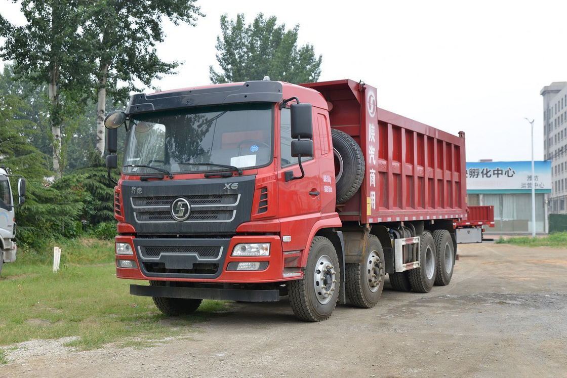 SX3315 Shaanxi Dump Truck Xuande X6 10-Speed 270 Horsepower 8X4 6.8 Meters Rear Flip-Up Dump Truck