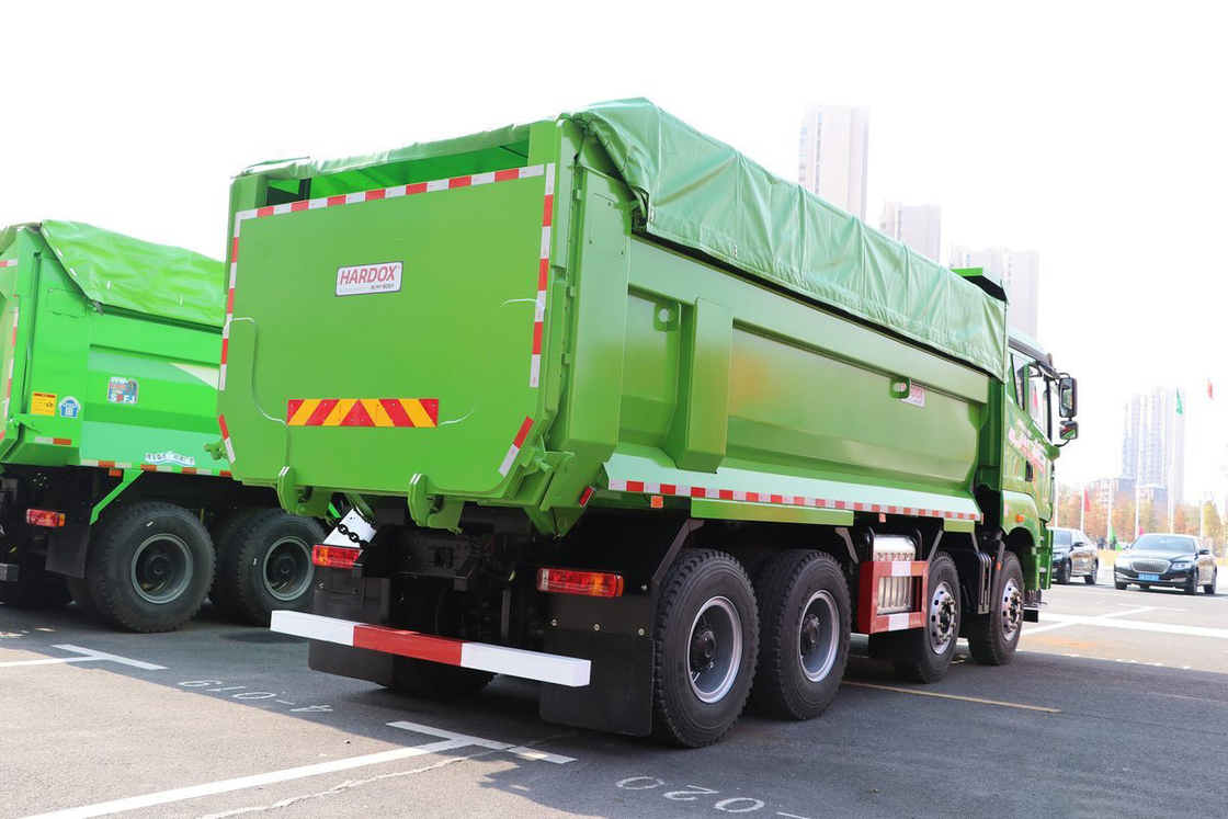 Qingdao Jiefang Dump Truck JH6 Heavy Truck Diesel 400HP Half-Row Seat 8X4 5.8m Rear Flip Dump Container