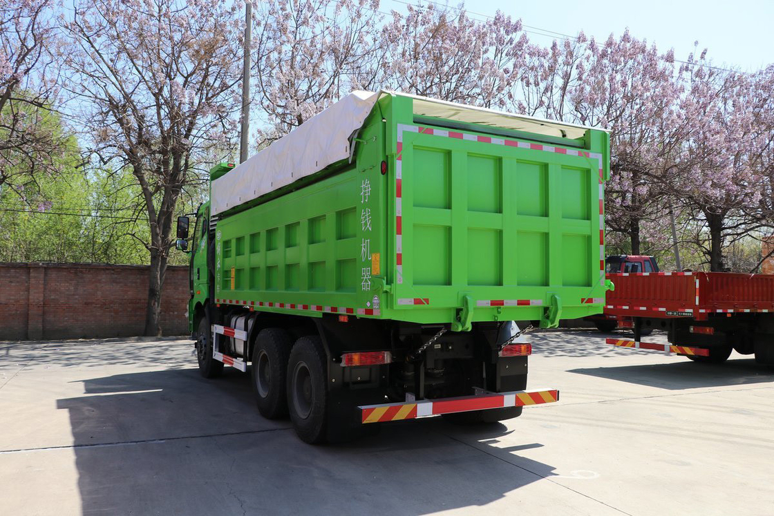 FAW CA3250 Airbag Shock-Absorbing Seat Heavy Truck 420HP Flat-Top Cab 6X4 5.8m Jiefang Dump Truck