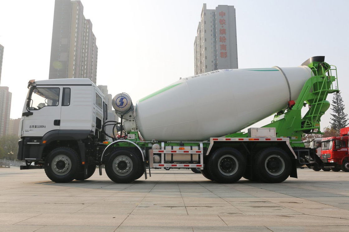 Delong Automobile Heavy Truck Delong M3000s 350HP 8X4 7.89m3 Shaanxi Concrete Mixer Truck