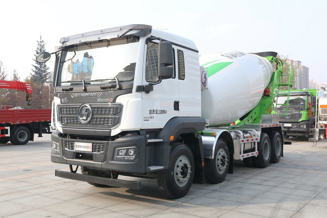 Delong Automobile Heavy Truck Delong M3000s 350HP 8X4 7.89m3 Shaanxi Concrete Mixer Truck