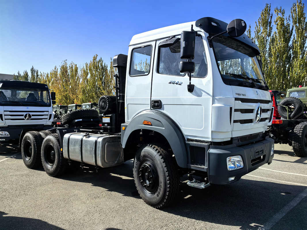 Heavy Semi Trailer Head Tractor Truck Beiben 6*4 Drive Mode 420hp Weichai Euro 3 Use In Africa