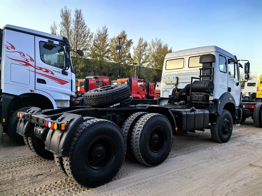 Heavy Semi Trailer Head Tractor Truck Beiben 6*4 Drive Mode 420hp Weichai Euro 3 Use In Africa