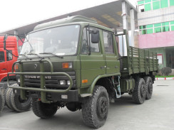 20 Ton Cargo Truck Off Road 6*6 Olive Green Dongfeng Tianjin Flatbed Truck Cummins Engine