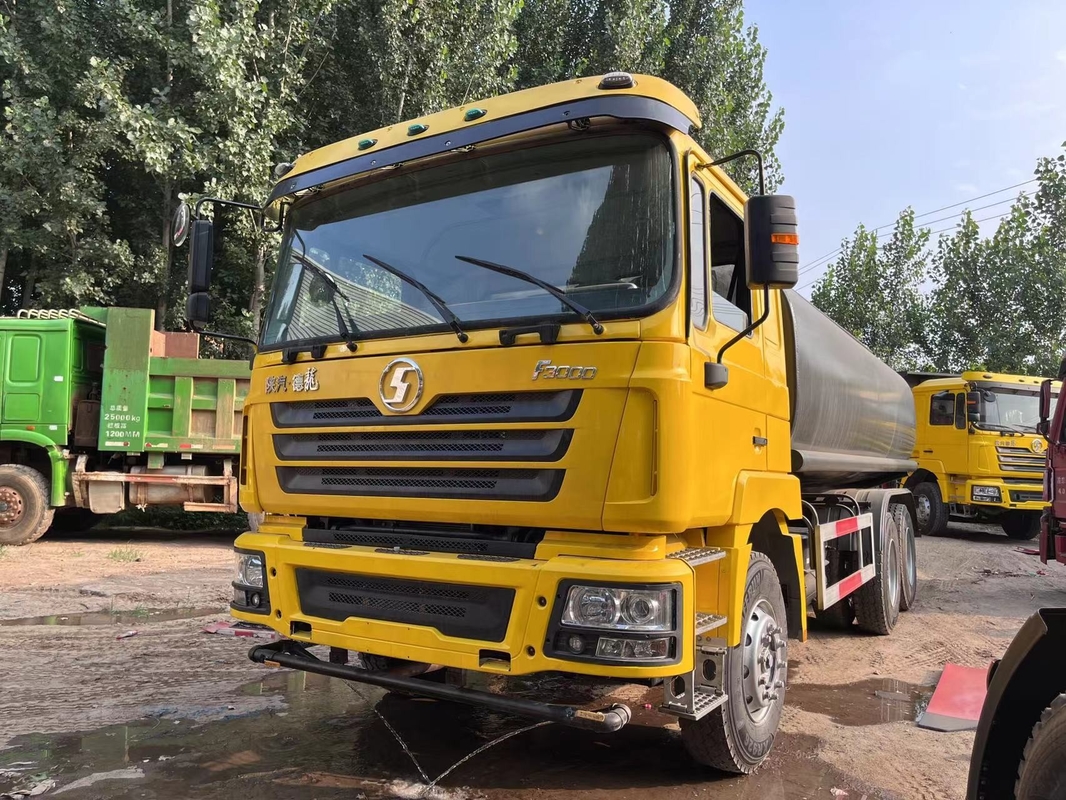 Used Water Tanker Truck 20000 Liters Shacman F3000 Chassis 6*4 Euro 3 Emission LHD ＆ RHD