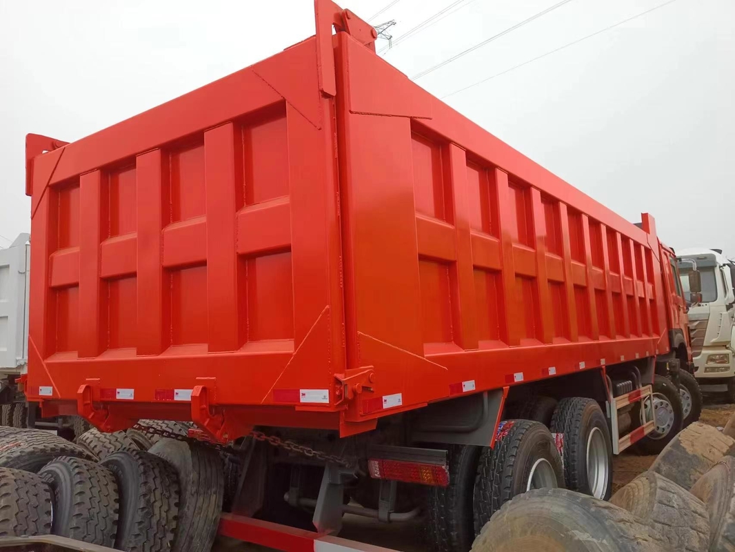 40 Tons Dump Truck For Sale Howo 400hp Tipper Truck 27 Cubic Heavy Duty Transport Sand Rock