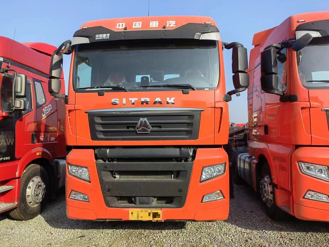 6x4 Tractor Truck Used 2021 Year High Power 480hp Diesel STIRAK G7 Tailer Truck Manual Euro 5