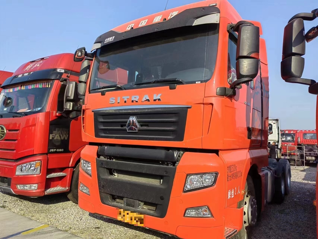 6x4 Tractor Truck Used 2021 Year High Power 480hp Diesel STIRAK G7 Tailer Truck Manual Euro 5
