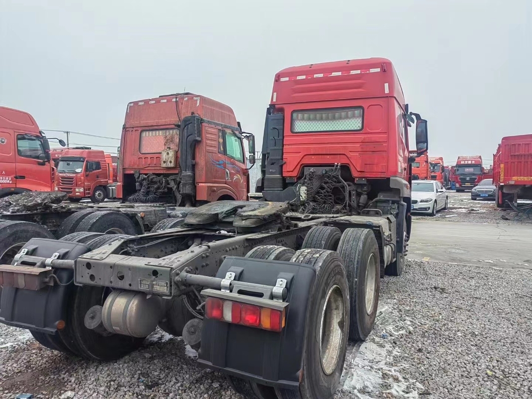 Used Truck Tractor Units Sinotuck Hohan 6*4 Drive Mode 10 Wheels 460hp Engine Diesel LHD