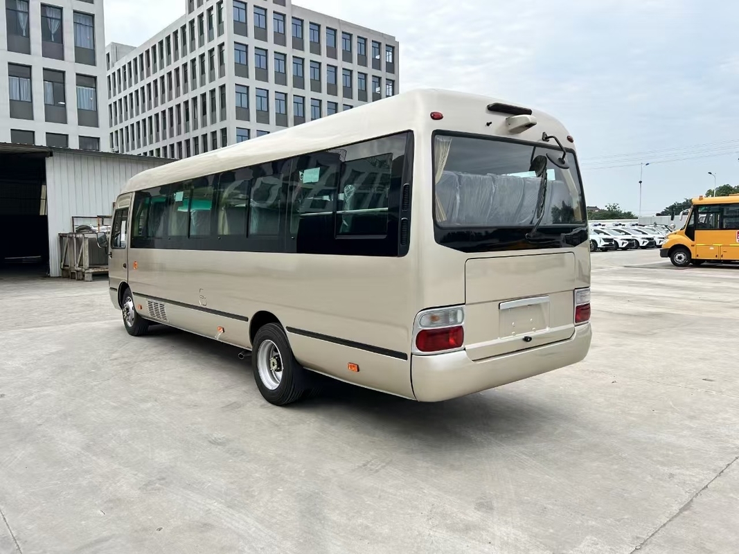 China Minibus 30 Seats Cummins Engine Diesel A/C New LHD Euro 2 Emission Use In Ghana