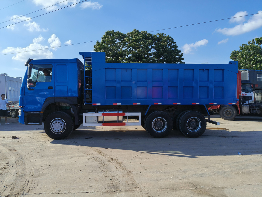 Dumper Truck Tipper 420HP Sinotruk Howo 6*4 Drive Mode Leaf Spring Sands Transport LHD