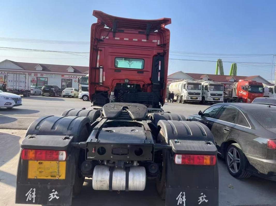Used Head Trucks With ABS Jiefang Tractor Head JH6 2021 Year 6*4 Drive Mode AT Weichai550hp