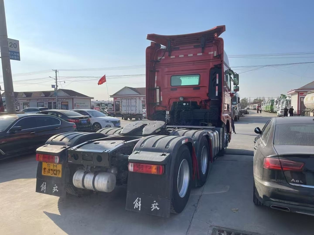 Used Head Trucks With ABS Jiefang Tractor Head JH6 2021 Year 6*4 Drive Mode AT Weichai550hp