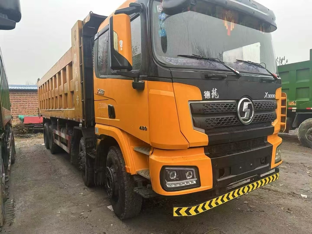 8x4 6x4 50 Ton Used Shacman Dump Trucks For Sale X3000 Weichai 430hp Sands And Rock Transportation